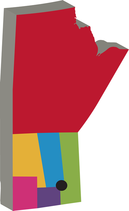 Region Map - Special Olympics Manitoba (438x717), Png Download