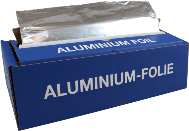 Foil, Aluminum Foil, 44cm, 90m, Silver - Silver (640x640), Png Download