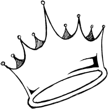 Party And Celebration - Crown Drawing (500x449), Png Download