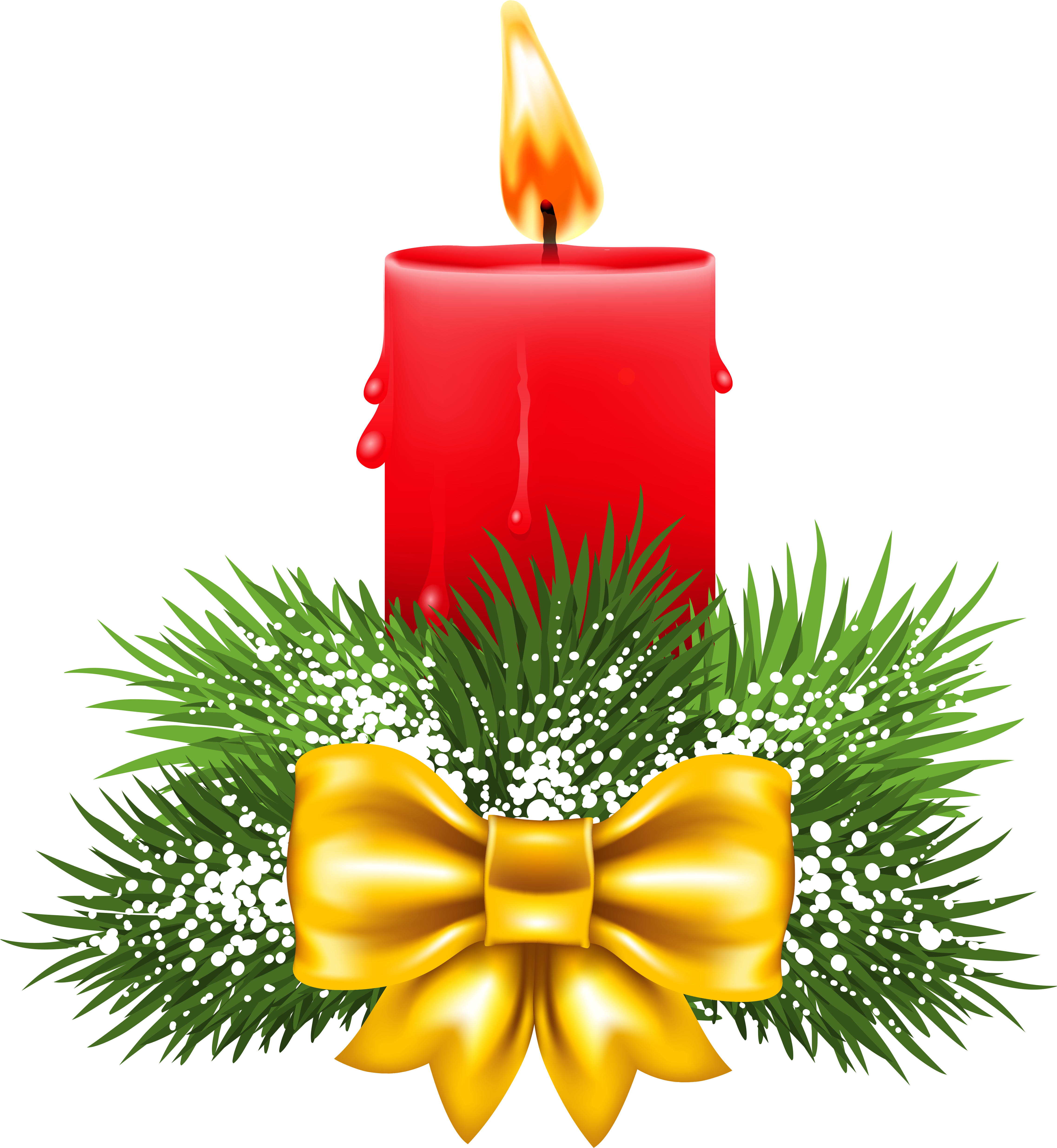 Transparent Christmas Red Candle Png Gallery Yopriceville - Transparent Background Christmas Clip Art (4779x5188), Png Download
