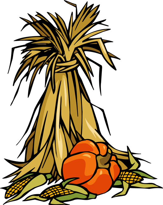 Corn Stalks And Pumpkins Clip Art Car Pictures - Fall Corn Stalk Clip Art (525x661), Png Download