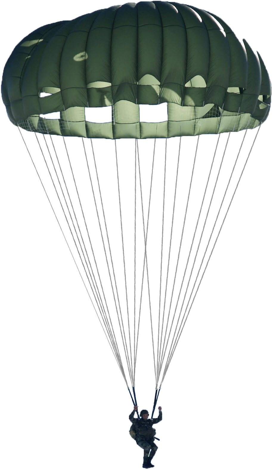 Miscellaneous - Ejector Seat Parachute (938x1622), Png Download