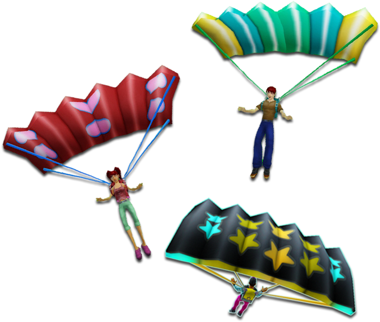 Parachute Summer Kick-off - Parachute (770x689), Png Download
