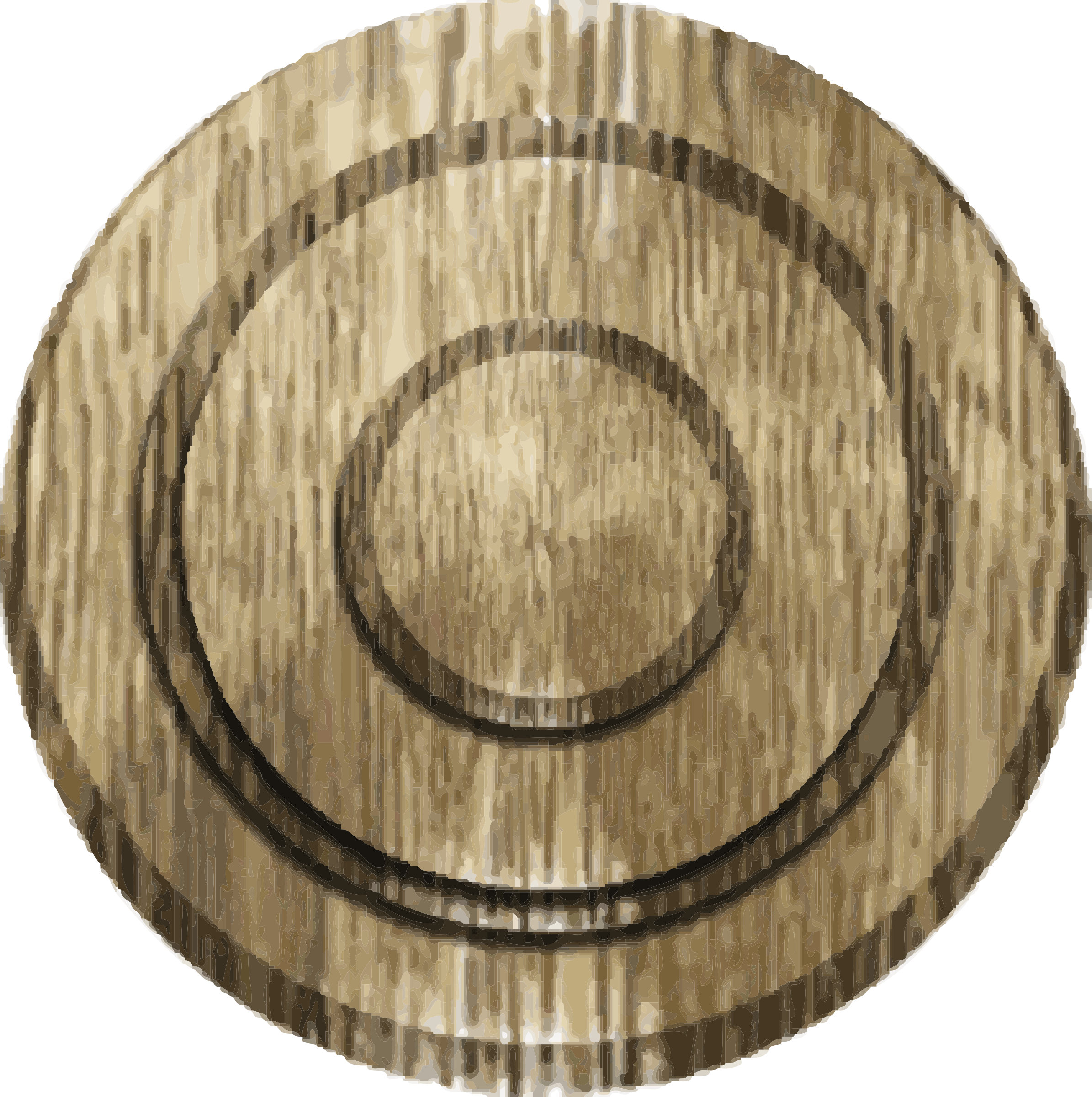 This Free Icons Png Design Of Bullseye Coaster (2390x2400), Png Download
