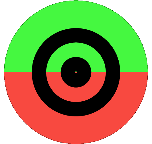 Bullseye - Meo (532x538), Png Download