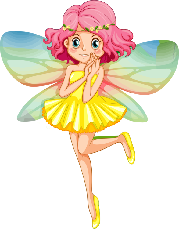 All Photo Png Clipart - Colorful Fairy (587x750), Png Download