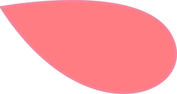 Petal Clipart (600x319), Png Download