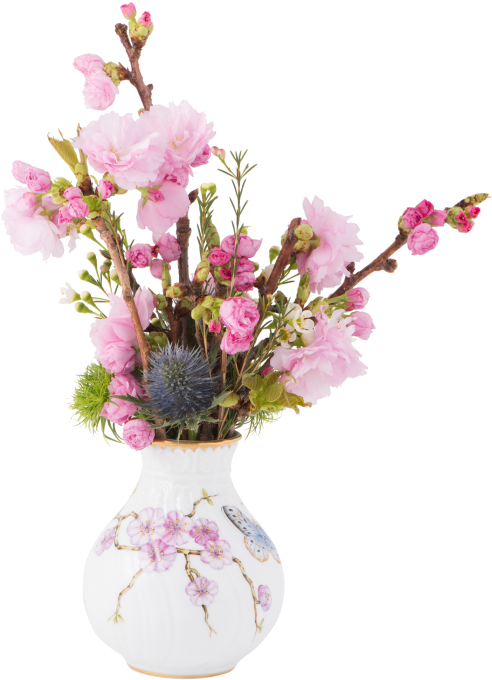 More Views - Cherry Blossoms In Vase (700x700), Png Download