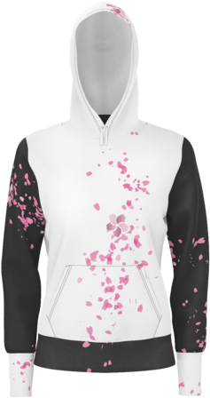 桜" Sakura Kanji Equil Pullover Hoodie - Hoodie (480x480), Png Download