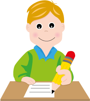Escribir-carta - Cartoon (400x400), Png Download