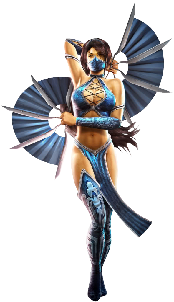 Kitana Mortal Kombat (591x1023), Png Download