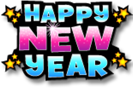 Happy New Year Clip Art Clipartbarn - Happy New Year Logo Png (433x300), Png Download