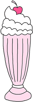 Milkshake Drawing Vintage - Easy To Draw Milkshake (500x500), Png Download