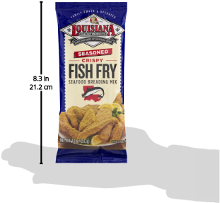 Louisiana Fish Fry Products Seasoned Fish Fry Six 10oz (400x400), Png Download