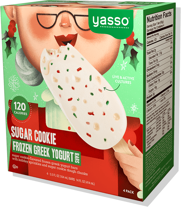 Hold Onto Your Stockings - Can I Buy Sugar Cookie Yasso (697x799), Png Download