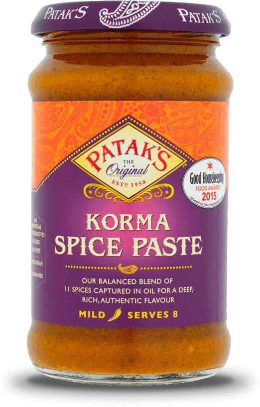 Recipes Featuring This Product - Pataks Korma Curry Paste (541x821), Png Download