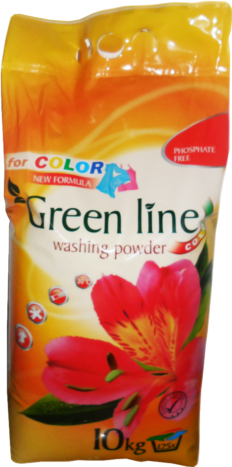 Next - Green Line Washing Powder (750x1200), Png Download