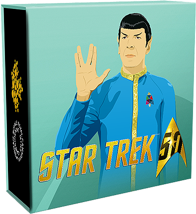 Canada 2016 Star Trektm - 2016 Fine Silver 10 Dollar Coin - Star Trek : Uhura (570x570), Png Download
