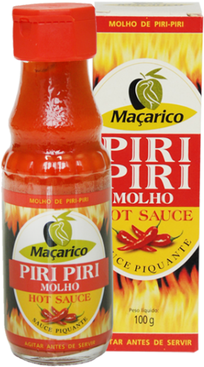 Macarico Piri Piri Molho Hot Sauce 100g/3.5oz (single (555x555), Png Download