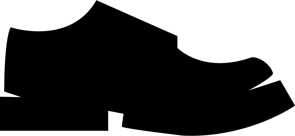 Shoe Silhouette (980x454), Png Download
