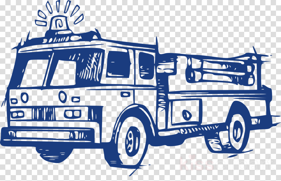 Firetrucks Png Clipart Fire Engine Firefighter Clip (900x580), Png Download