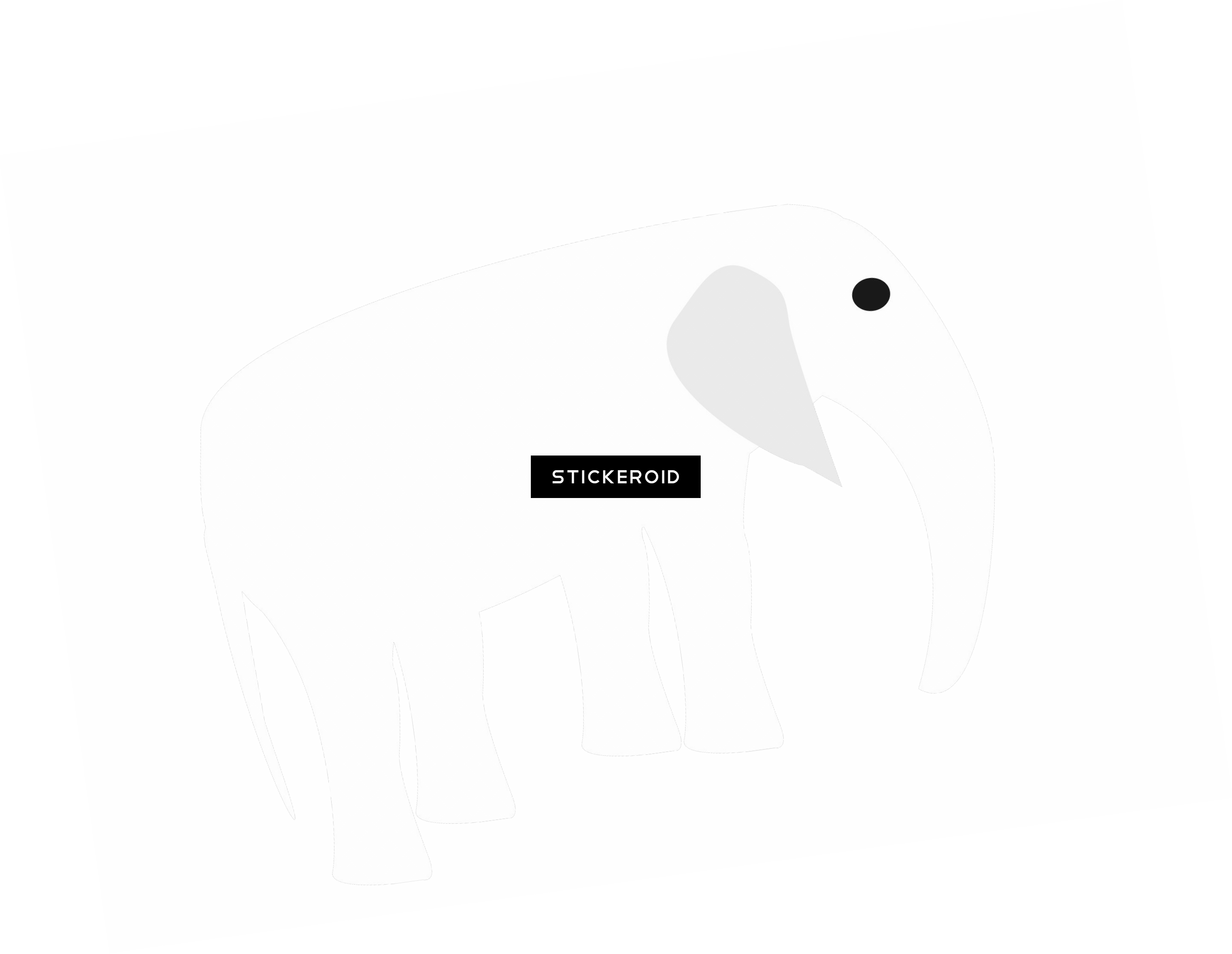 White Elephant Hd Animals - Indian Elephant (2611x2021), Png Download