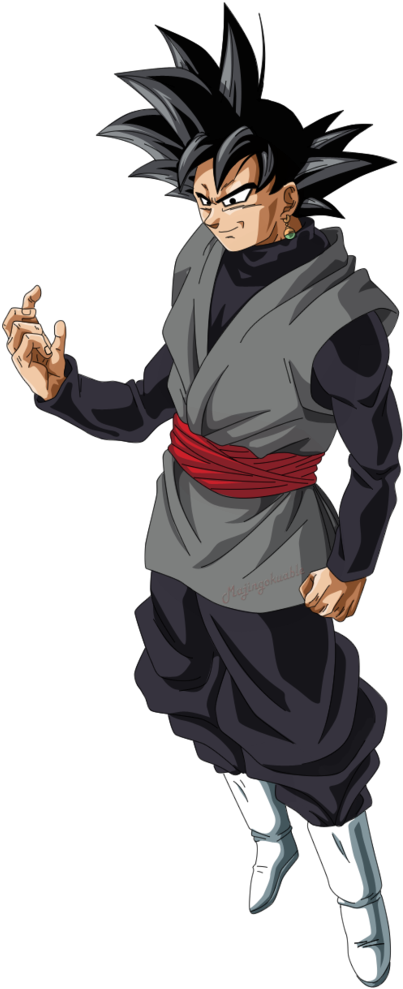 Goku Black Png - Dragonball Super Black Traji Kaioshin (774x1032), Png Download