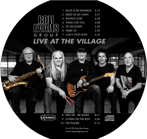 Cd Album Art Live At The Village - Blues (700x550), Png Download