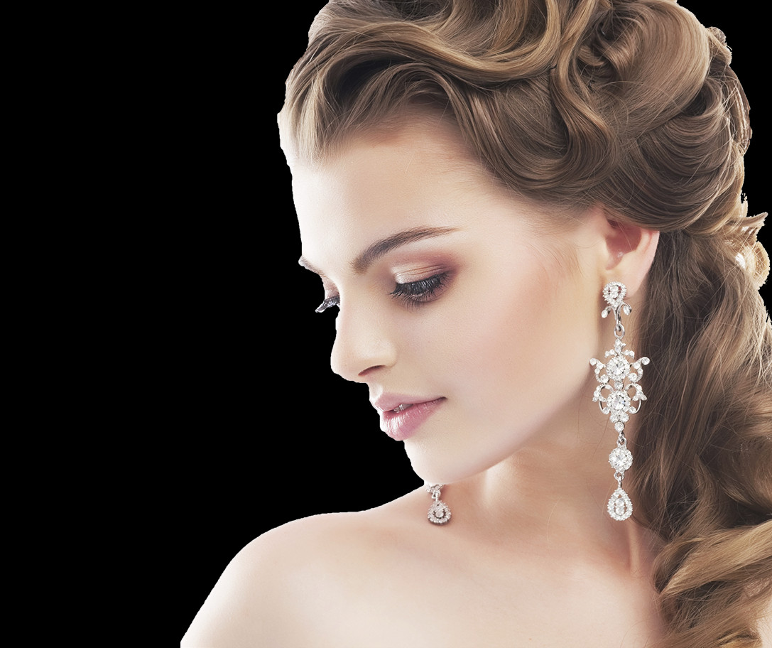 Bride Pngs - Beauty Parlour Images Png (1087x912), Png Download