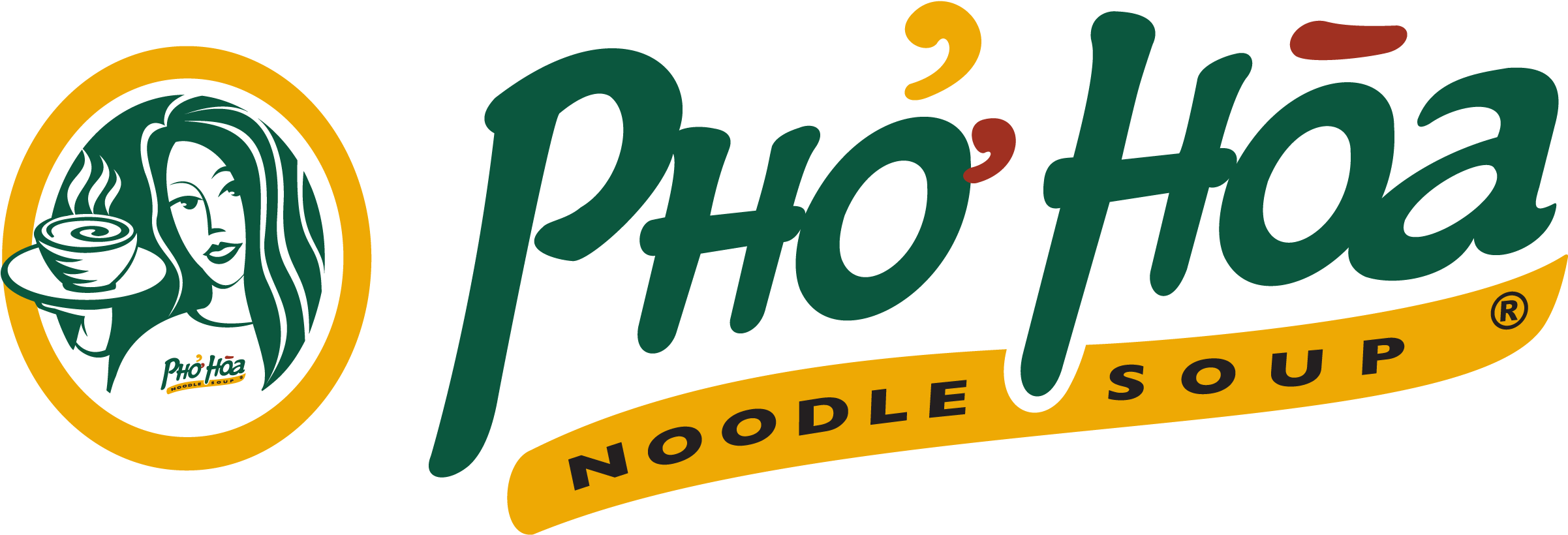 Pho Hoa - Pho Hoa Logo (2592x1025), Png Download