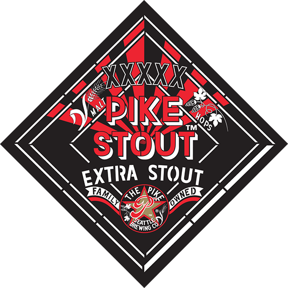 Pike Xxxxx Stout Logo (570x570), Png Download