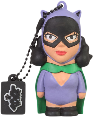 Tribe Dc Comics - Catwoman 16gb Usb Flash Drive, White (566x566), Png Download