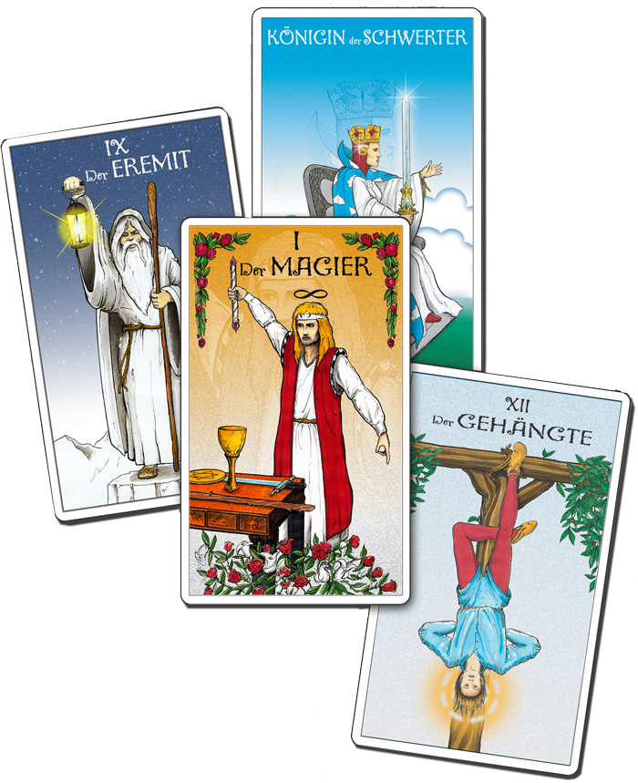 Tarot Cards (700x859), Png Download