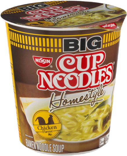 Big Cup Noodles Homestyle Chicken (600x600), Png Download