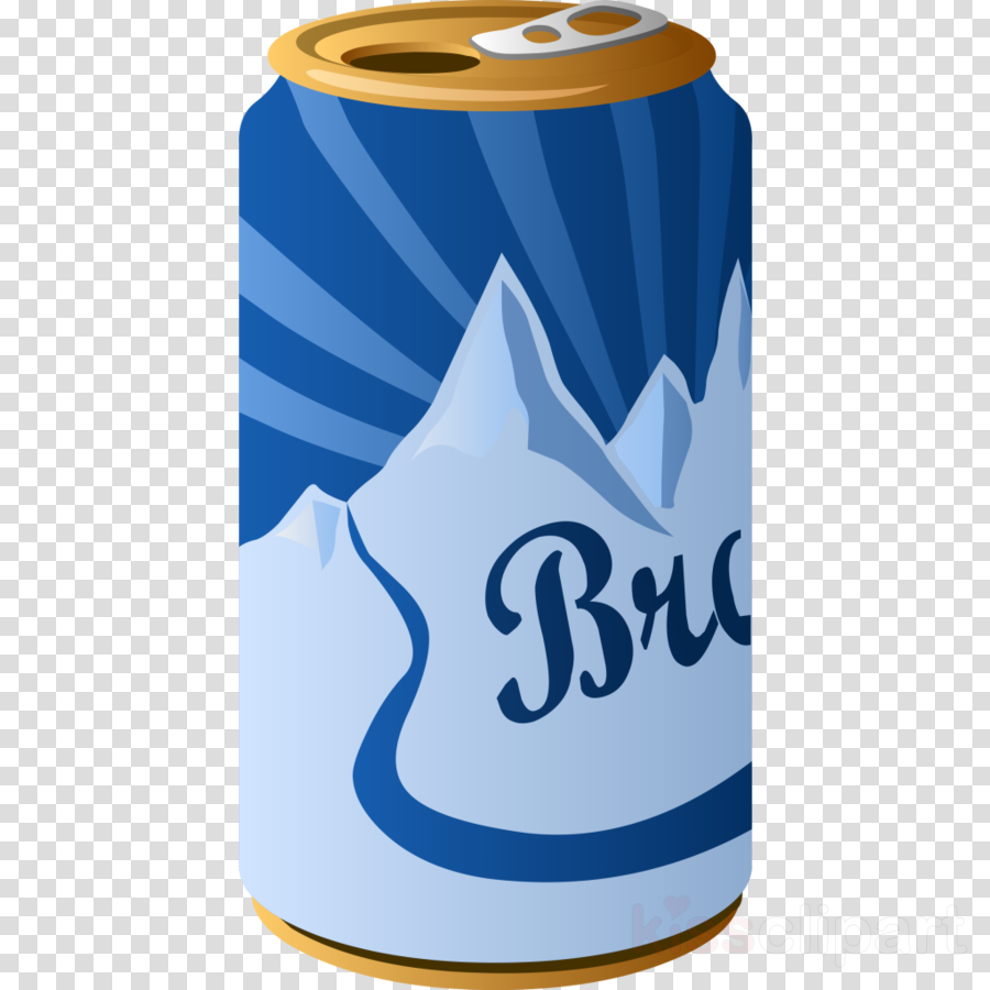 Beer Can Clip Art Clipart Beer Fizzy Drinks Coca-cola - Can Of Beer Clipart (900x900), Png Download