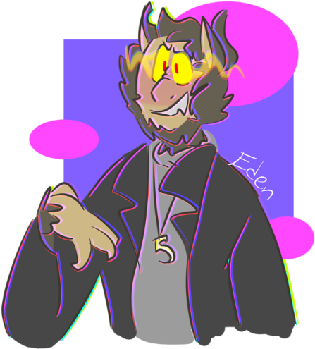 40% Furry - Cartoon (500x625), Png Download