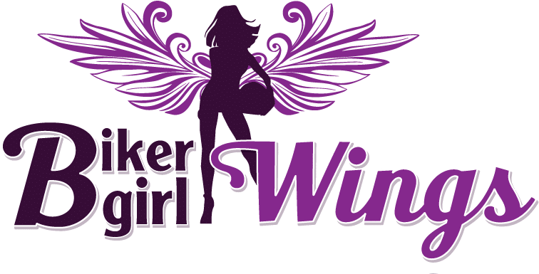 Biker Girl Wings - Biker Girl Logo (800x405), Png Download