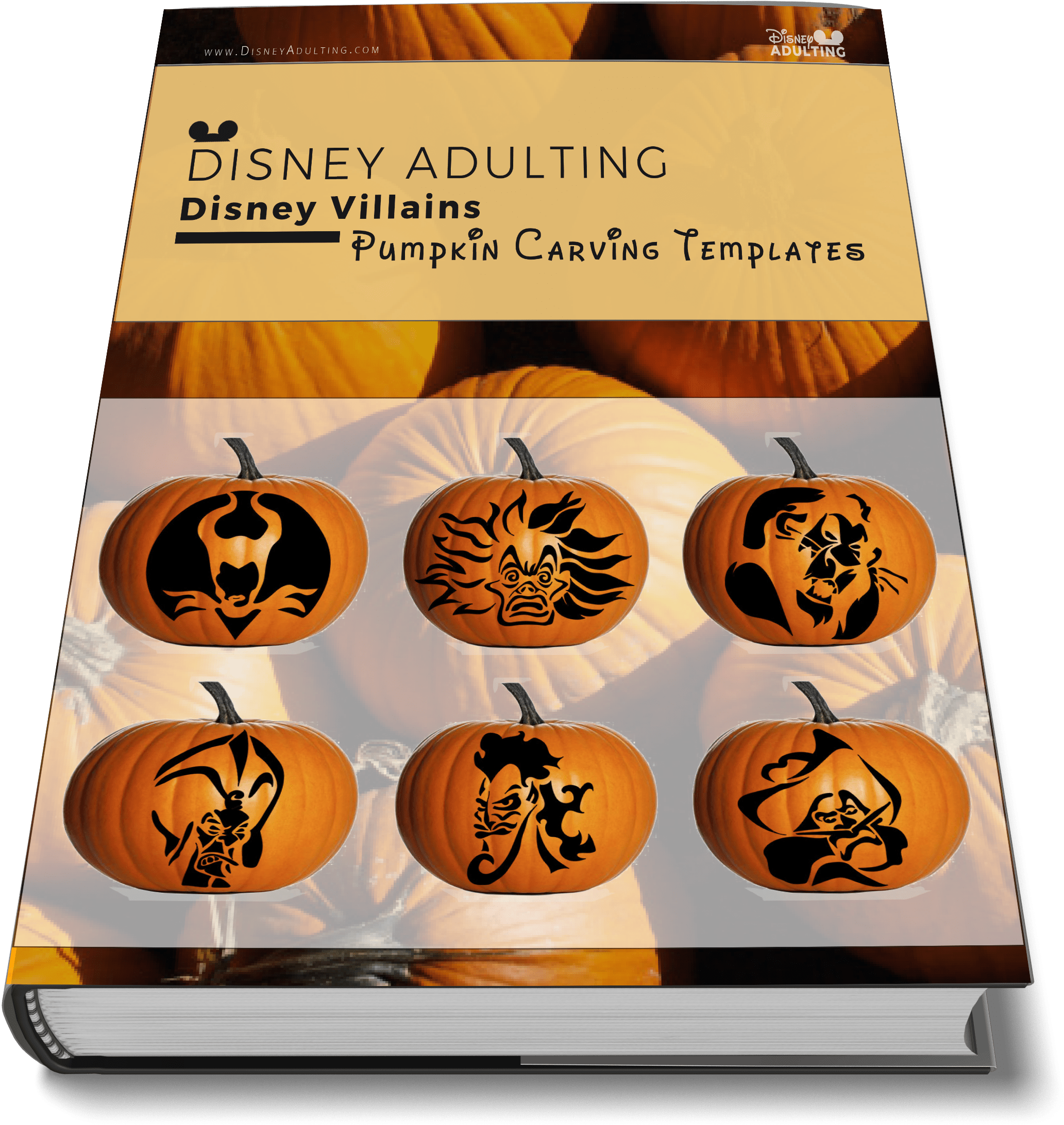 Pumpkin Carving Templates - Disney Villian Pumpkin Carving Ideas (2265x2320), Png Download