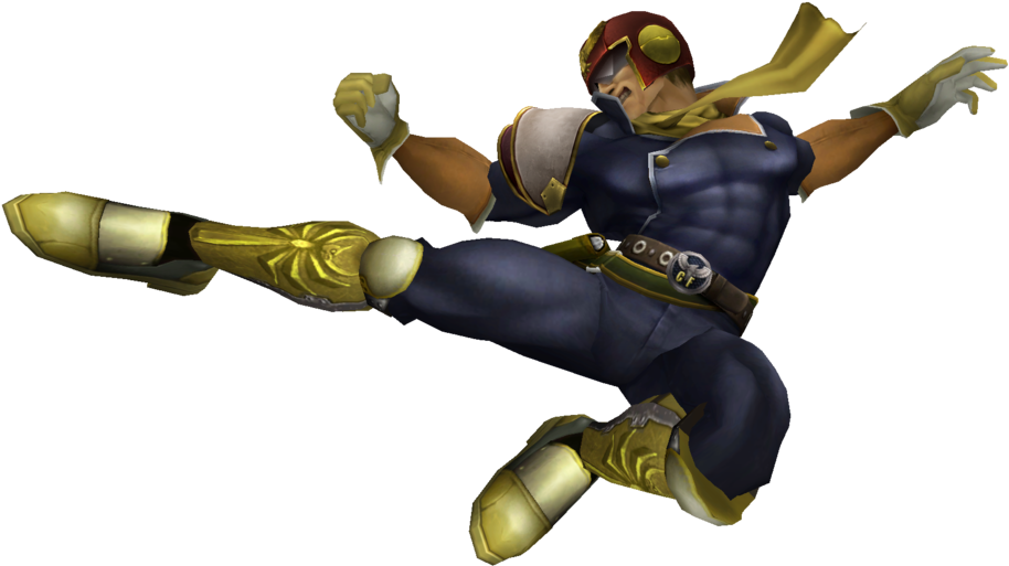 Captain Falcon Png - Captain Falcon Smash Bros (1024x535), Png Download