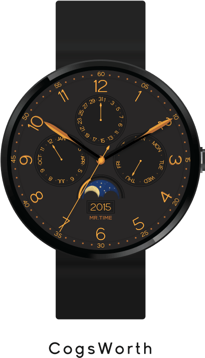 Analog Watches - Smartwatch (574x810), Png Download