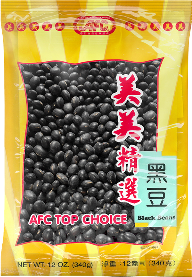 Afc Top Choice Black Beans 12oz - Bilberry (1000x1000), Png Download