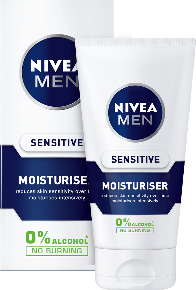 The Best Men's Grooming Products To Buy Now, According - Nivea Men Sensitive Moisturiser (1010x1010), Png Download