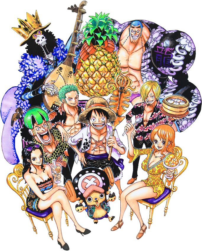 “ From One Piece Exhibition In Taiwan 2014 Robin Is - One Piece Eiichiro Oda (683x849), Png Download