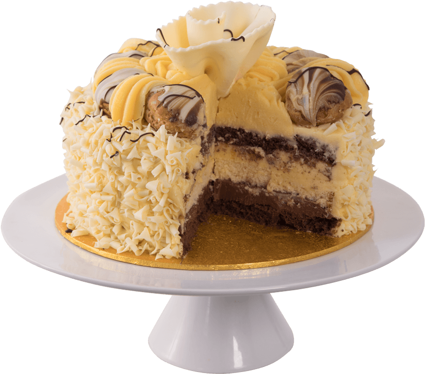 Fresh Handmade 6" White Chocolate Dream Gateau Order - Kuchen (906x906), Png Download