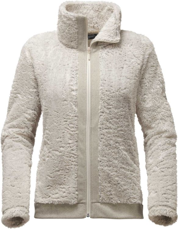 The North Face Women's Furry Fleece Jacket In Rainy - North Face Furry Fleece Jacket (750x750), Png Download