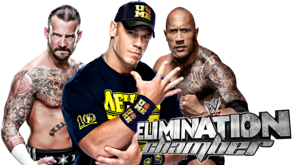 Elimination Chamber Image - Elimination Chamber 2013 (1000x562), Png Download