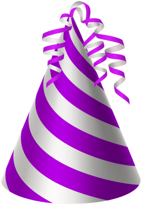 Free Png Party Hat Purple Png Images Transparent (480x693), Png Download