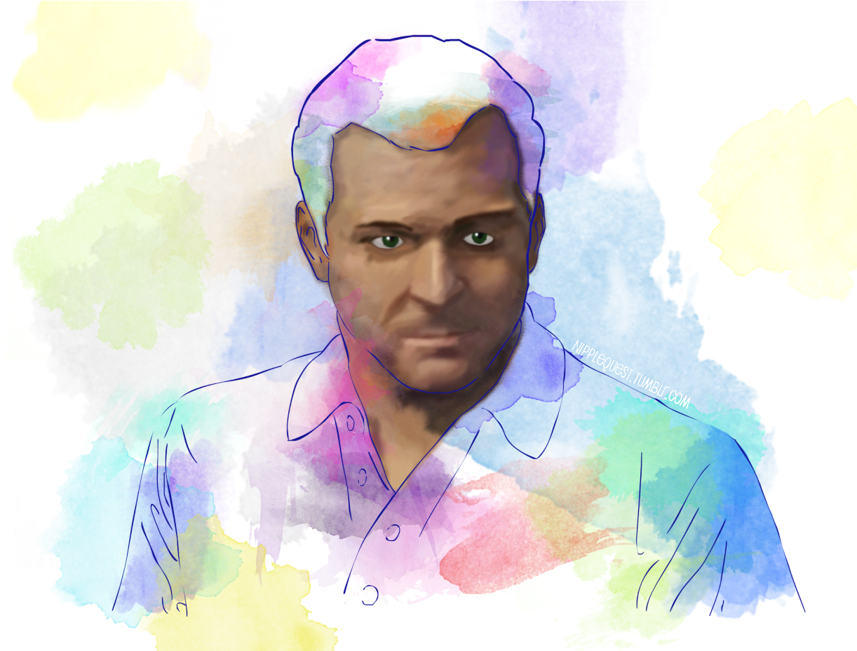 Michael De Santa , Gta V Original Tumblr Post [x] - Michael De Santa (1280x928), Png Download