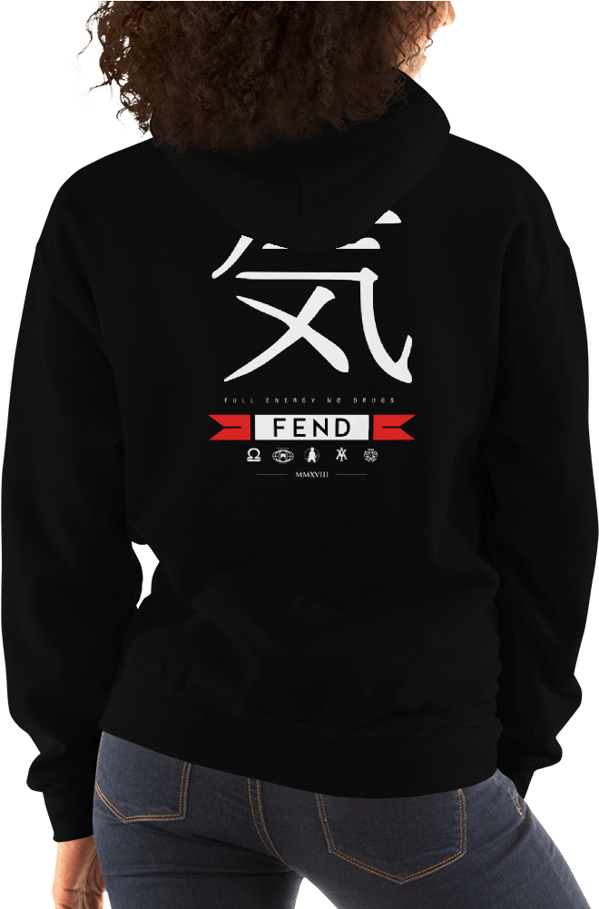 Fend Energy Hoodie - Sweatshirt (1000x1000), Png Download