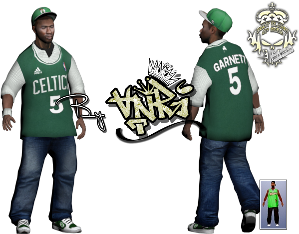 Image - Gta Sa Fam3 Skin (640x480), Png Download